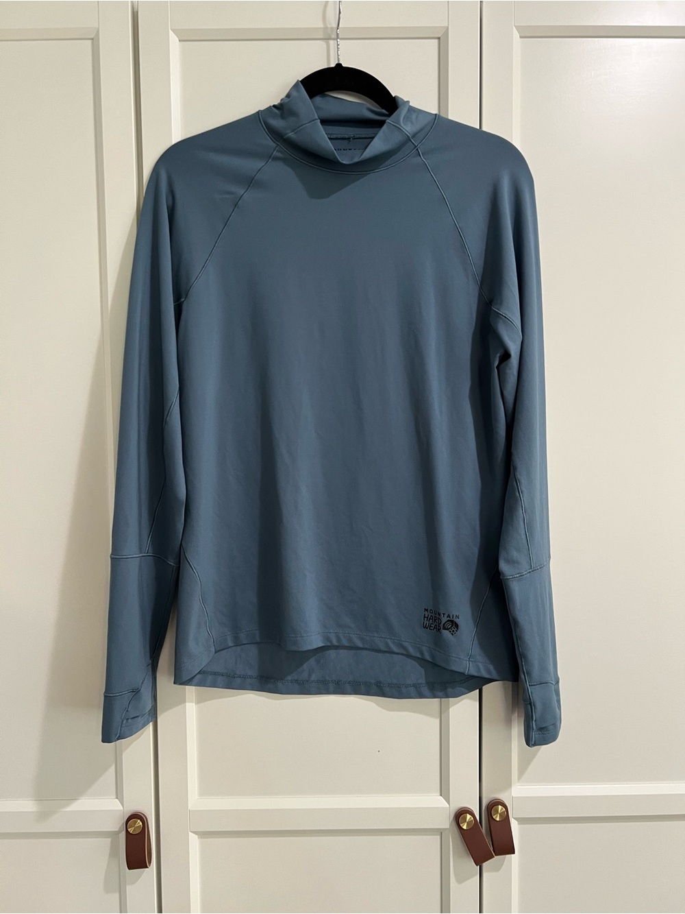 Mountain Hardwear Slate Blue Long Sleeve Pullover
